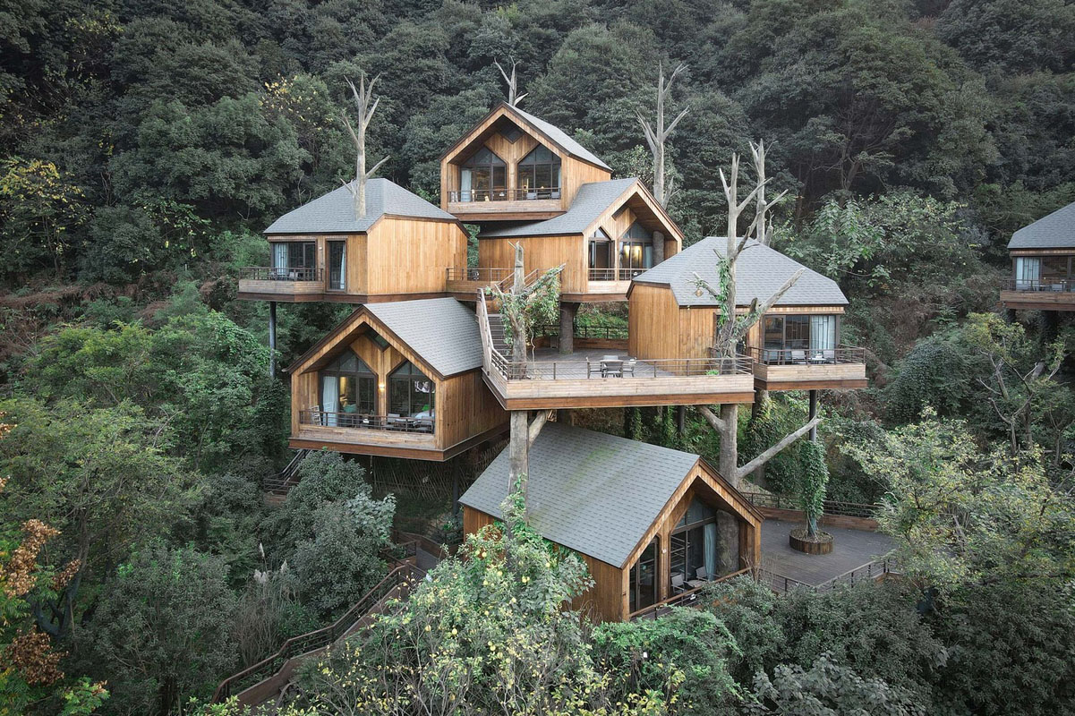 طراحی خانه های درختی ، بازگشت به تخیل و طبیعت